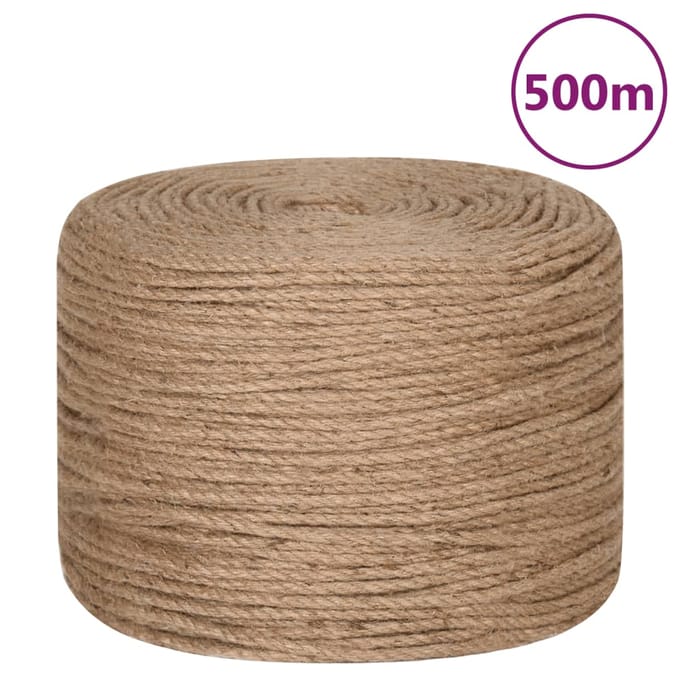 vidaXL - Touw - 100% - jute - 8 - mm - 500 - m