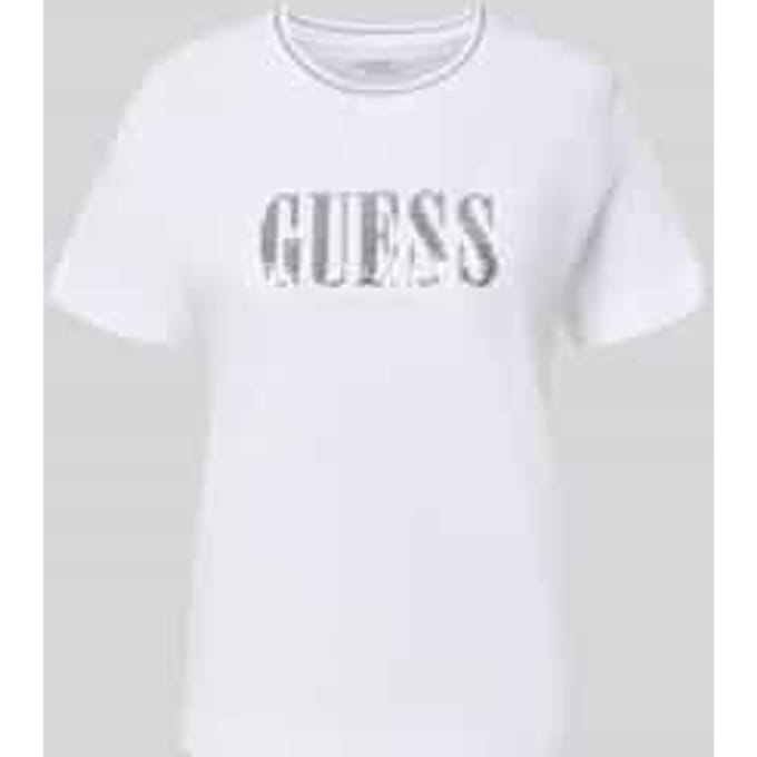 T-shirt van puur katoen met logodetail