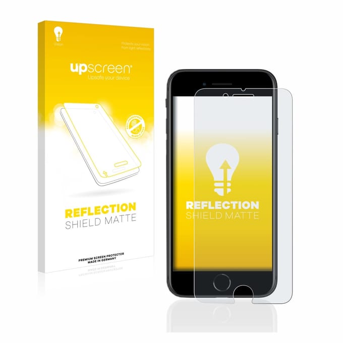 upscreen - Screenprotector voor Apple iPhone SE 2 / SE 3 - Folie Beschermfolie anti glare matte