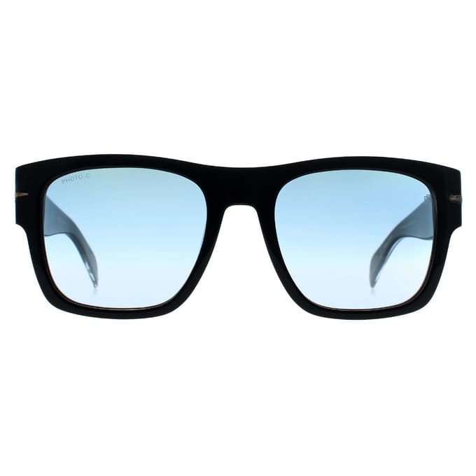 David Beckham Square Heren Zwart Blauw Kleurverloop DB 7000/S