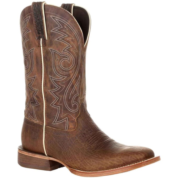 Durango Arena Pro Leren Heren Versleten Zadelboots
