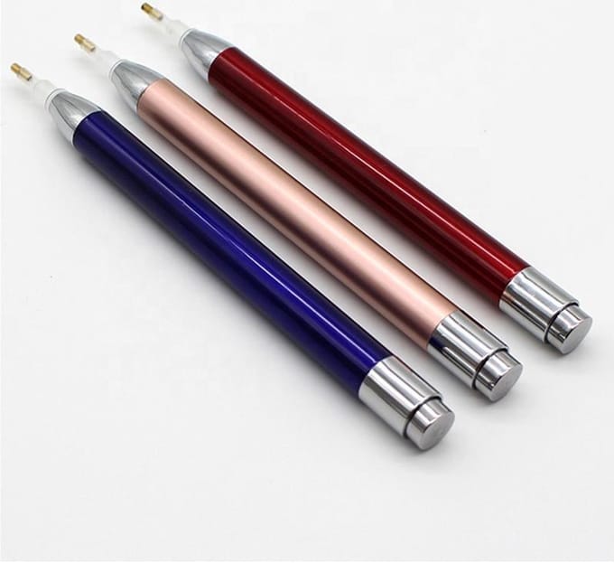 Diamond Painting Led Pen - Blauw - Inclusief Gratis Batterijen