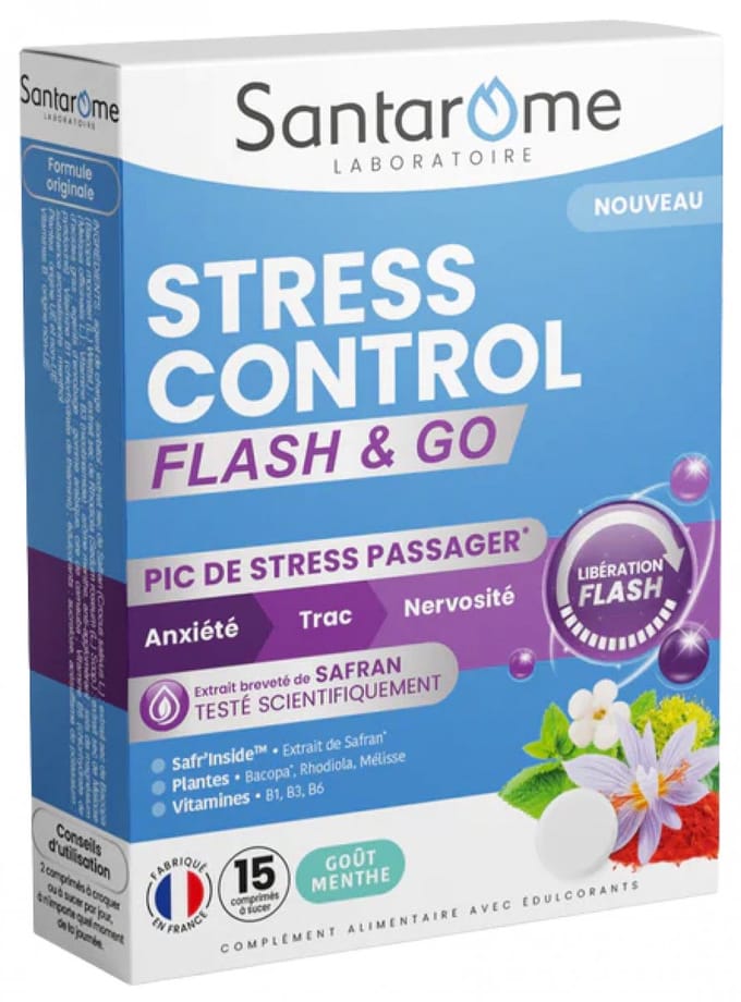 Santarome Stress Control Flash & Go 15 Tabletten