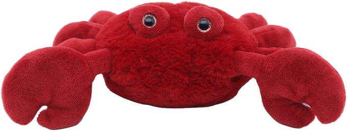 Cute since 1999 - Knuffel krab - Rode krab speelgoed- Baby knuffel - 22cm