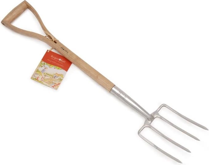 Burgon & Ball Kinderspitvork - Spitvork - 4 tanden - 77 cm - RVS