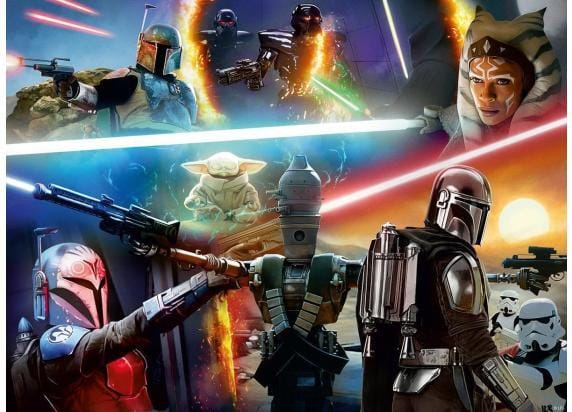 Ravensburger puzzel The Mandalorian: Crossfire - Legpuzzel - 300 stukjes