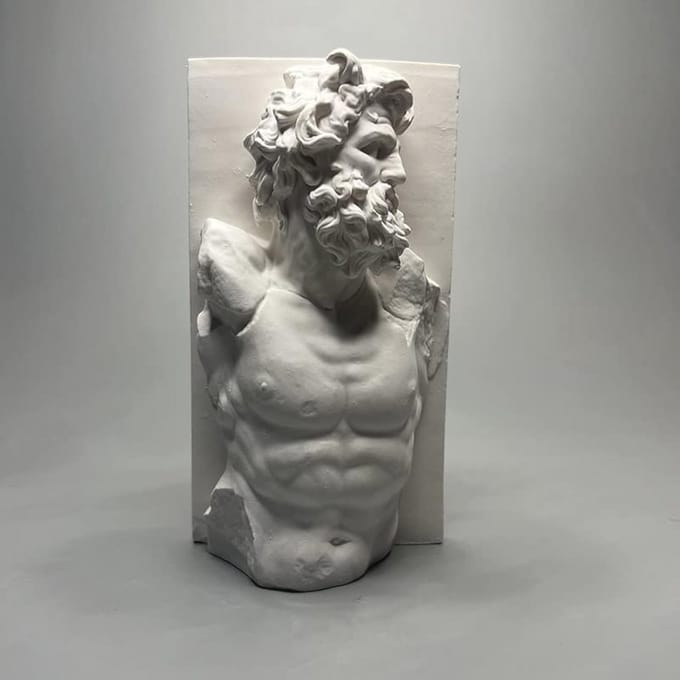 Laocoon Standbeeld Sculptuur 5.2'' - Griekse Kunst en Home Decor