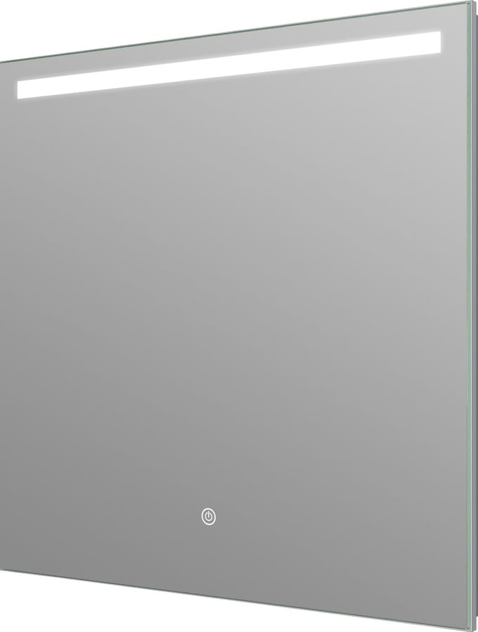 Rechthoekige badkamerspiegel Riley met verwarming, LED verlichting en touch sensor 120x60cm