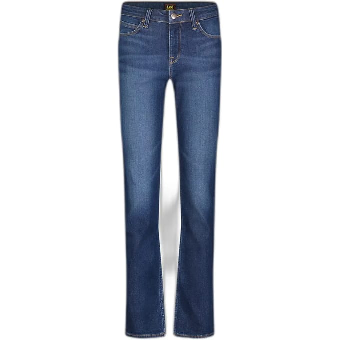 Lee - Marion - Dames Straight-fit Jeans - Rain Falls