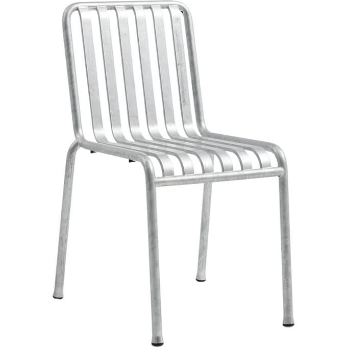 HAY - Palissade Chair - verzinkt - zilver