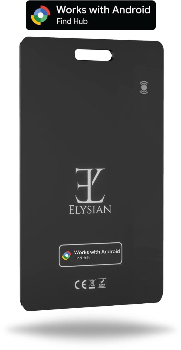 Elysian Tracker Card - Android / Google Find My Device - 1,6mm Ultradun