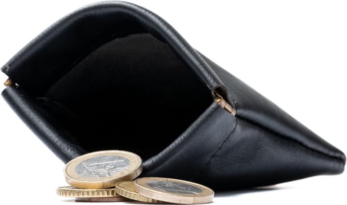 LeonDesign Premium Knijpportemonnee – Zwart Leer - Kleingeld Portemonnee Heren & Dames – Portemonnee - Leren Munthouder – Compact Muntgeld Beursje - Premium