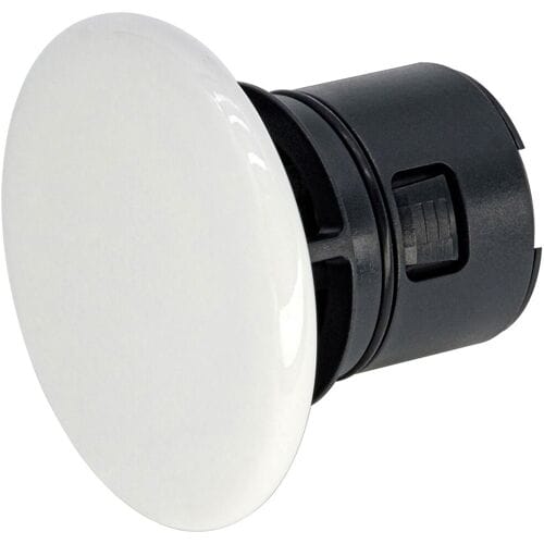 Geberit Toebehoren - Ventielafdekking voor afvoerplug voor wastafelaansluiting Clou, wit keramika 241.993.01.1
