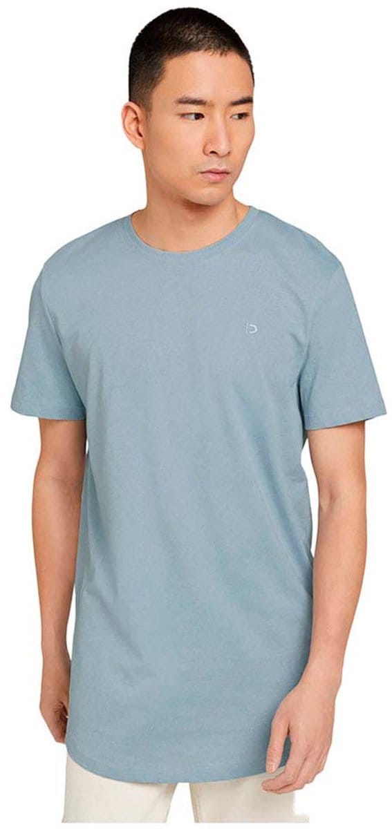 Tom Tailor 1030695 T-shirt Met Korte Mouwen Blauw S Man
