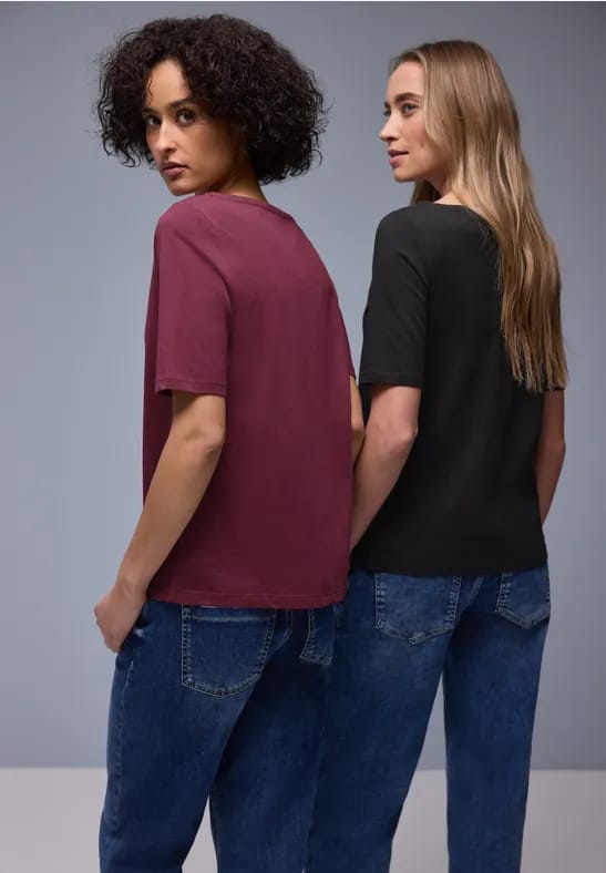 Basic Shirt in een 2-pack