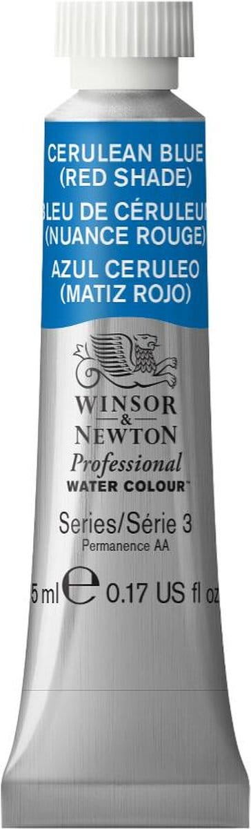 Watercolor paint W&N 5ml – 140 Cerulean Blue (Red shade)