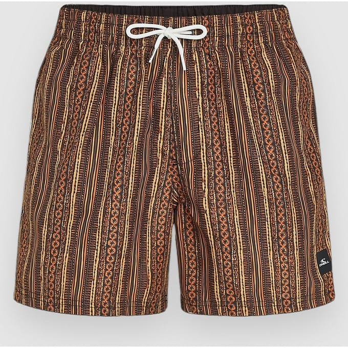 O'Neill Cali Print 15'' Boardshorts oranje