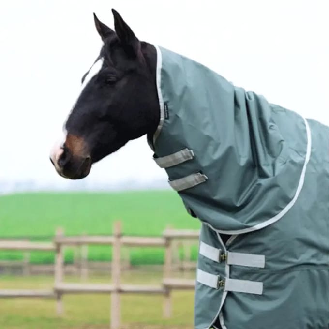 Gerecycleerde paardendeken Equithème Tyrex 600D 150 g