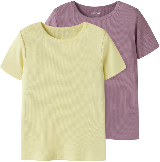 NAME IT - TKFRIX 2P SS SLIM SHORT TOP NOOS - Meisjes - Blouses