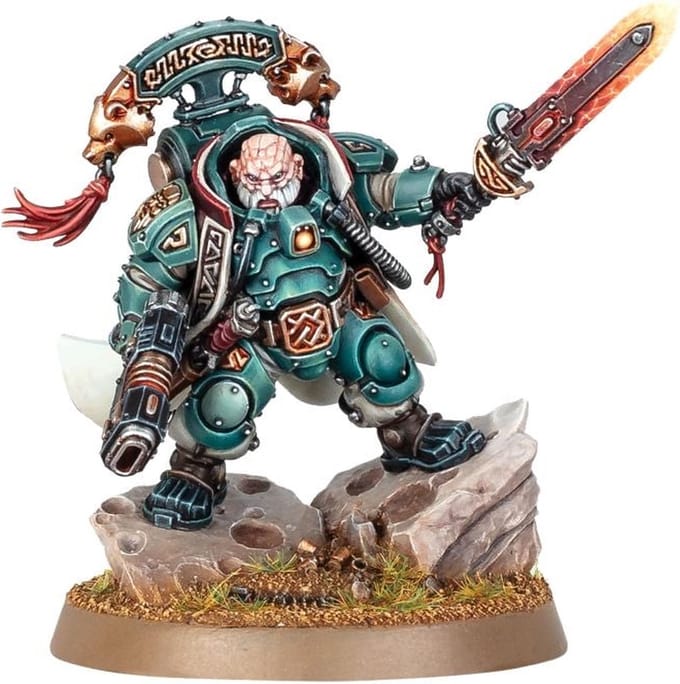 Figurine Ligues de Votann Games Workshop Warhammer 40k Uthar le Destiné