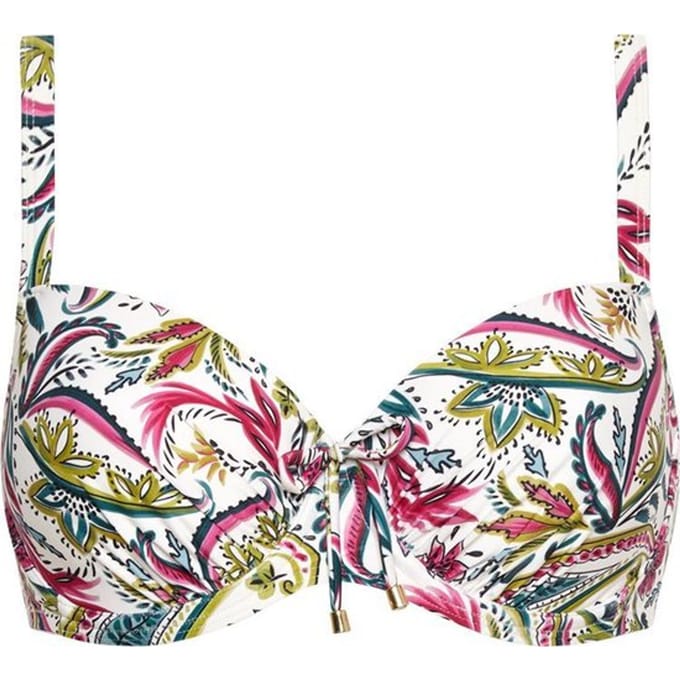 Cyell - Maat 36E - WAJANG FLORAL Bikinitop Voorgevormd met Beugel Dames