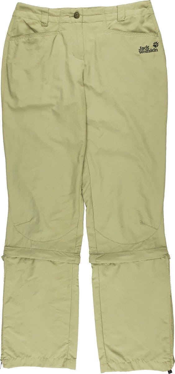 Jack Wolfskin Dames Mosquito Zip Away afritsbroek Nutshell Maat 36