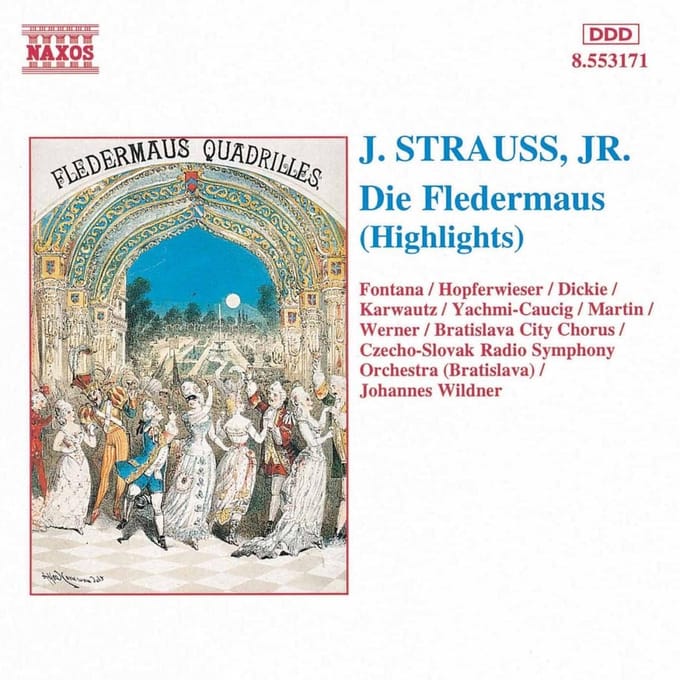 Bratislava City Chorus - Strauss: Die Fledermaus (Highlights) (CD)