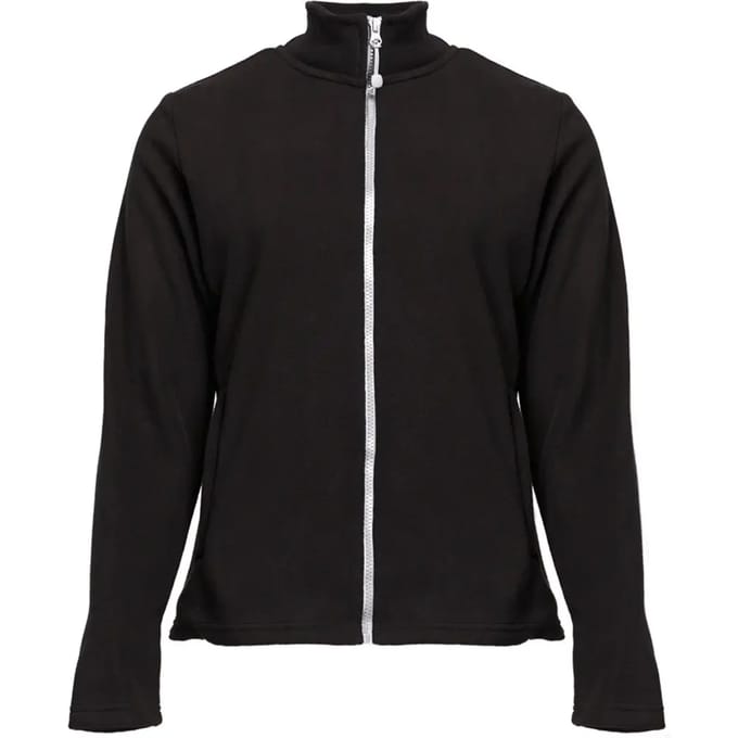 Damesfleece met rits Black & Match Grizzly