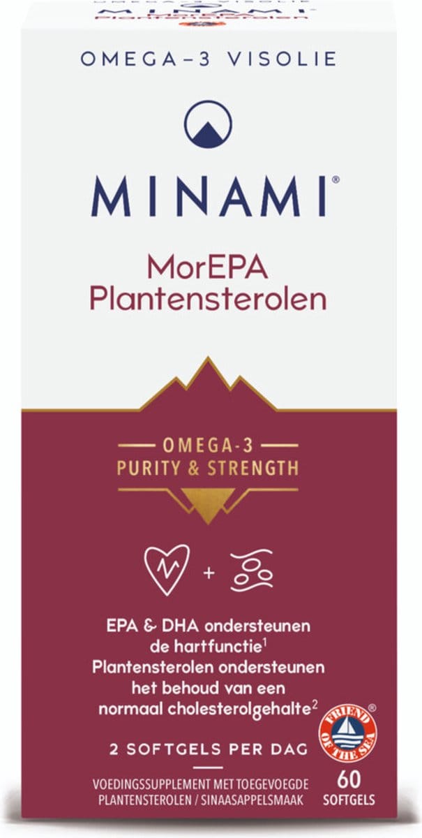 Minami MorEPA Plantsterolen - 60 softgels