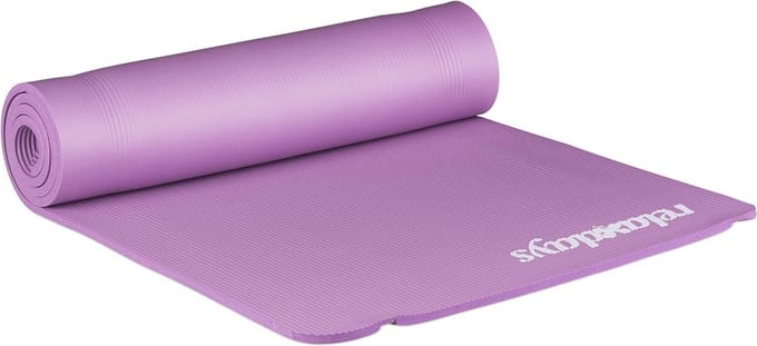 Zachte Yogamat 1 cm Dikte voor Yoga en Aerobics - Draagbaar en Multifunctioneel