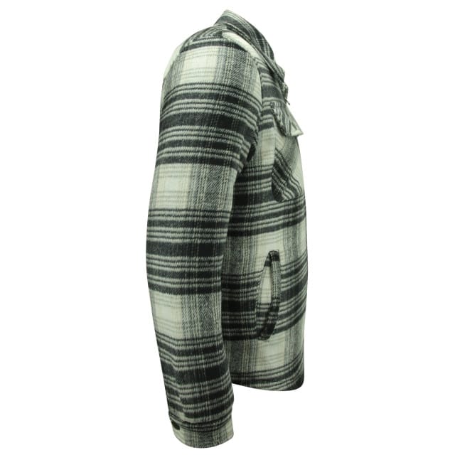 Houthakkers Vest Heren met Rits -7088 - Zwart