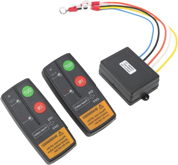 12V 24V Draadloze Winch Afstandsbediening voor Truck ATV SUV - Universale Smart Controller