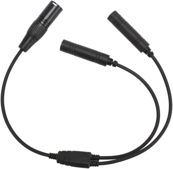 Allecto - Aviation Headset Adapter - Ga Dual Plug - Duurzaam en