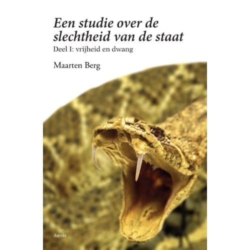Een Studie Over De Slechtheid Van De Staat / Deel I - Maarten Berg