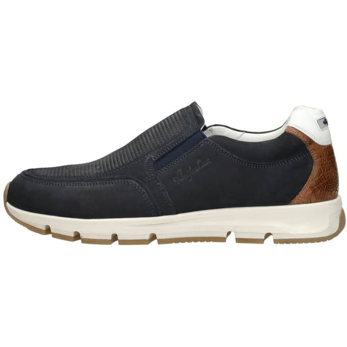Australian Eagle Instappers blauw Nubuck - Maat 42