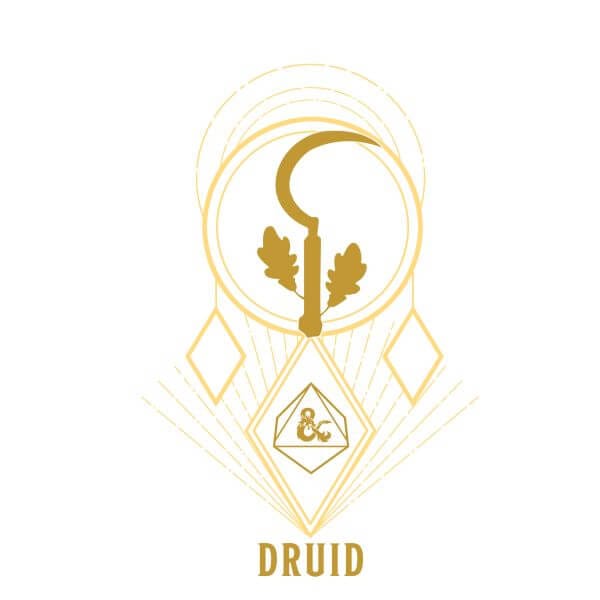 Dungeons & Dragons Druid Women's T-Shirt - Wit - XS
