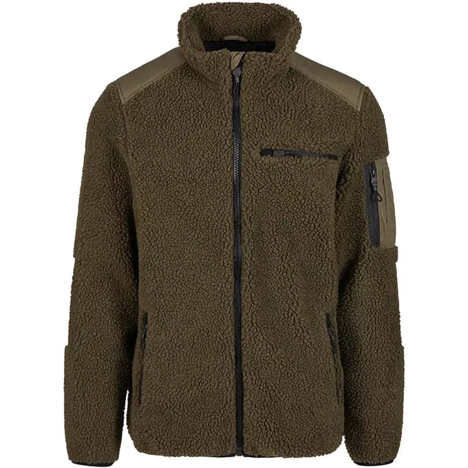 Brandit - Ramble Teddyfleece Jacket - 3XL - Olijfgroen