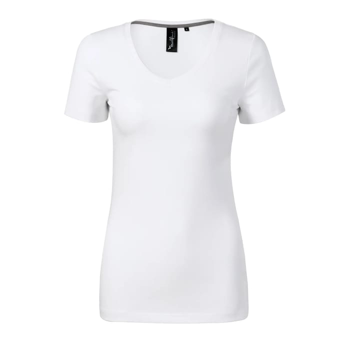 Dames-T-shirt met V-hals Malfini Premium Action 701