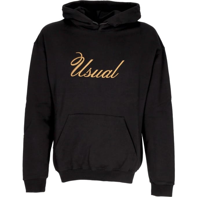 Signature herenhoodie zwart