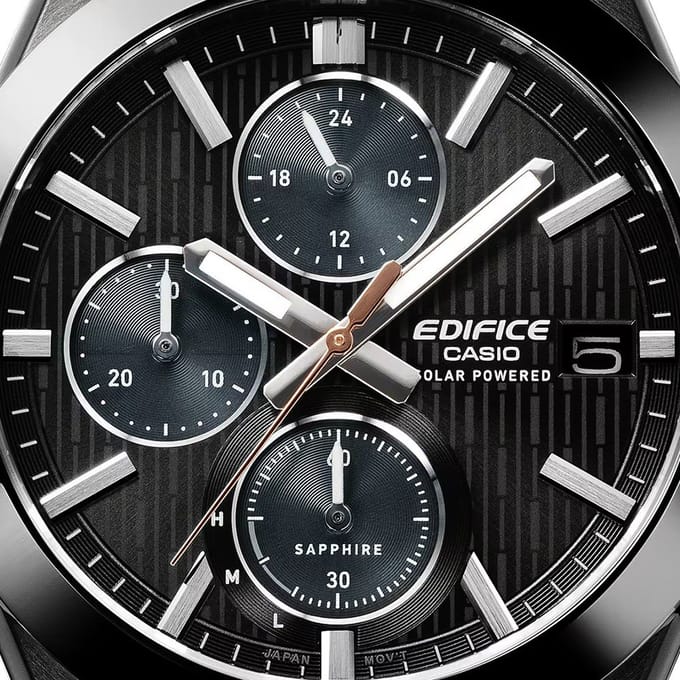 Casio Edifice Heren Horloge Zwart EFS-S650DC-1AEF