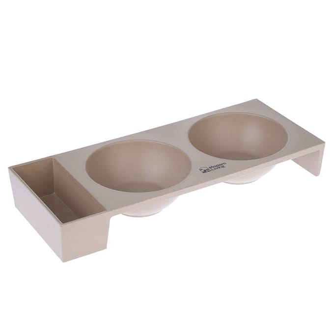 Modern Living dubbele kom Kioto 2x 450ml kat