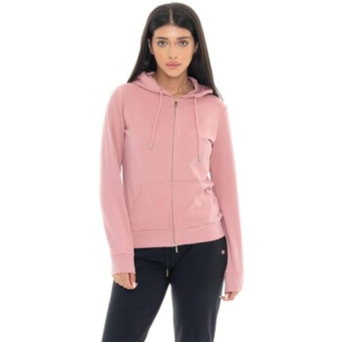 Capuchon sweaters Leone 1947 Woman Hoody Full Zip Never Without