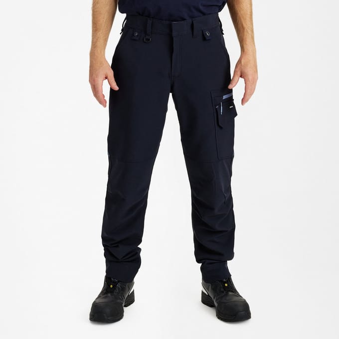 Engel Entire monteursbroek met 4-weg stretch 2336-234 - Deep Blue / Dark Sea - 36