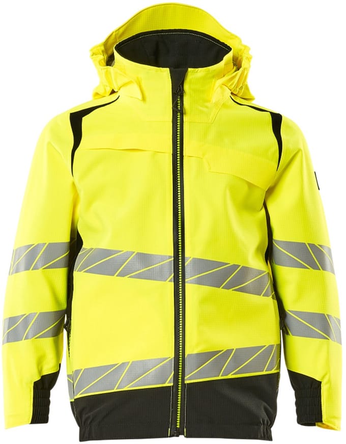 Mascot Accelerate Safe Shelljas voor kinderen 19901-449 - Hi-Vis geel/zwart - 164