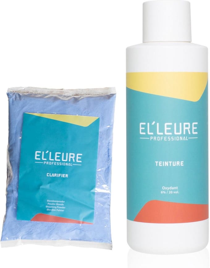 Elleure Clarifier Blondeerpoeder 500gr + Oxydant 6% 1000ml