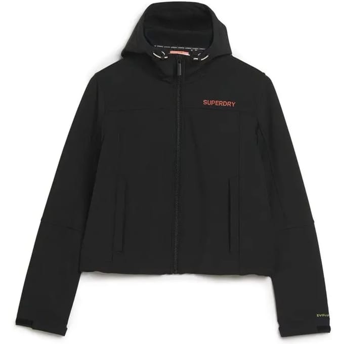 Superdry - Softshell trekkerjas met capuchon - Dames