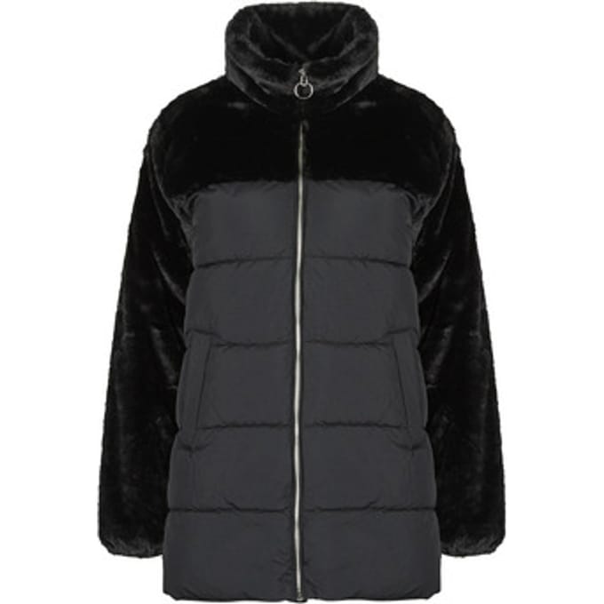 Only  Donsjas ONLWANJA FUR PUFFER MIX COAT CC OTW