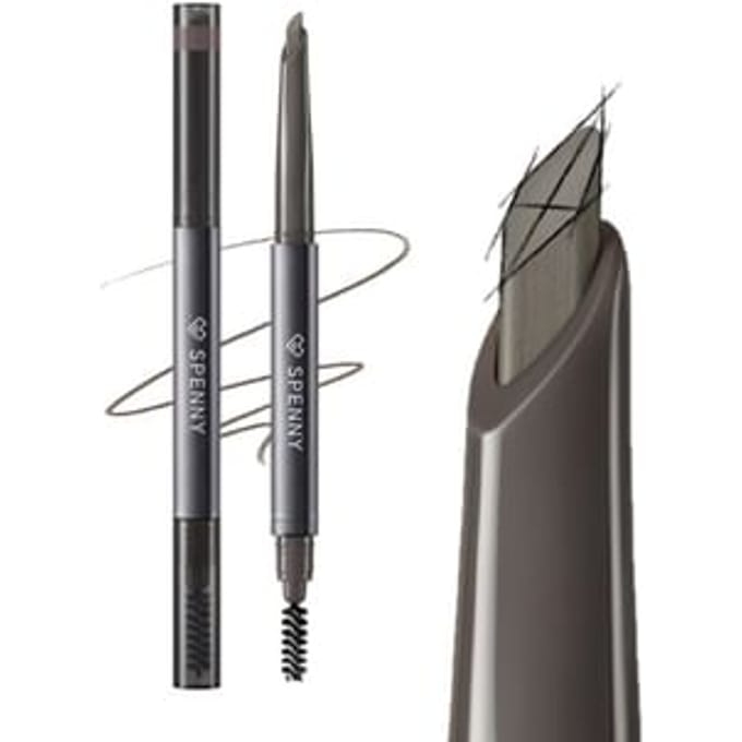 SPENNY - Natural Eyebrow Pencil - 3 Colors #322 Moss - 180mg*5