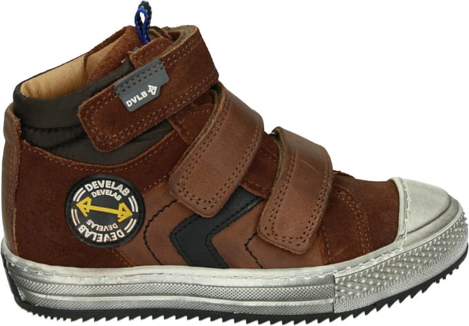 Develab - 41635 - Half-hoog - Kleur: Cognac - Maat: 30