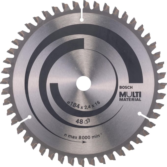 Bosch RUNDSAVKL MULTI 184X2.4X16MM 48T
